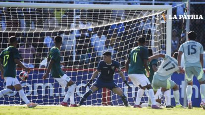 Bolivia derrota ante México en el estadio Ramón Aguilera Costas