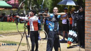 Torneo nacional de tiro con arco en La Paz