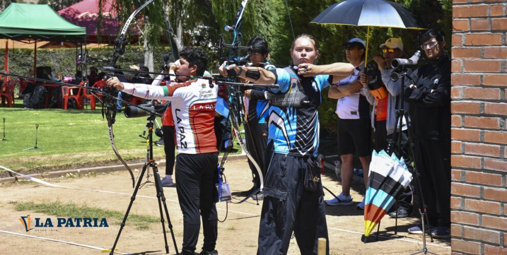 Torneo nacional de tiro con arco en La Paz