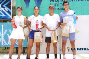 Campeones del J30 Cochabamba en tenis