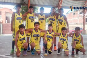 Carl A-Z en la Liga Boliviana de Básquetbol Menores U-13