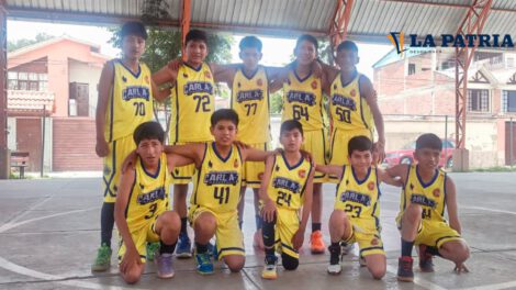 Carl A-Z en la Liga Boliviana de Básquetbol Menores U-13