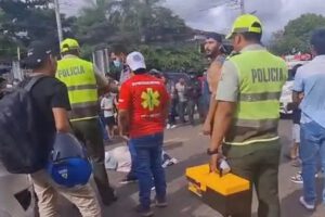 Joven atropellado en Santa Cruz