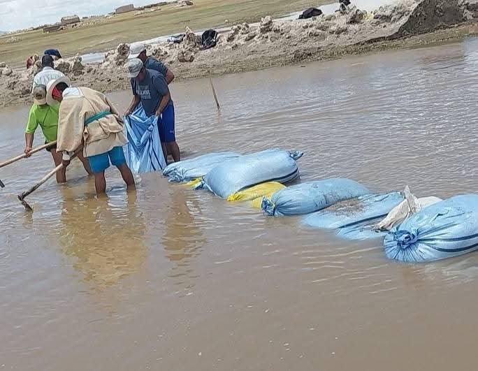 Inundaciones en Chipaya afectan cultivos y viviendas