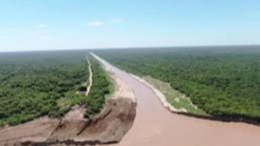 Aumento del caudal del río Pilcomayo