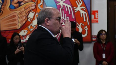 Viceministro de Tierras Hormando Vaca Díez Jiménez