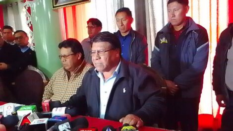 Federación Andina de Choferes en El Alto