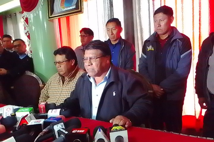 Federación Andina de Choferes en El Alto