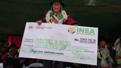 Seguro Agrario Minka para familias productoras afectadas