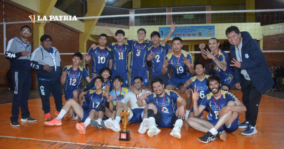 Campeones del voleibol en Oruro