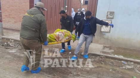 Homicidio en Justo Juez