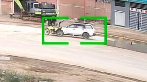 Conductor colisiona patrullero en Oruro