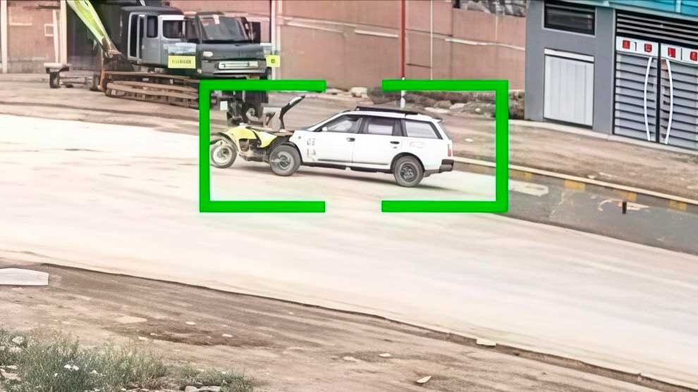 Conductor colisiona patrullero en Oruro