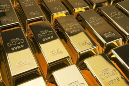 Oro récord histórico de 5.600 dólares la onza