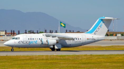 vuelos exploratorios Ecojet hacia Tarija y Sucre