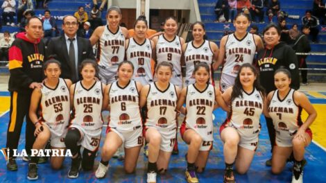 Liga Boliviana de Básquetbol Femenino entre Alemán y CAN