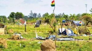 avasallamientos de tierras en Bolivia