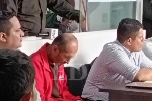 Detención chofer micro Santa Cruz