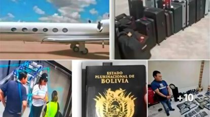 Caso maletas en Bolivia