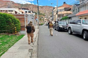 allanamiento de Sinohydro en La Paz