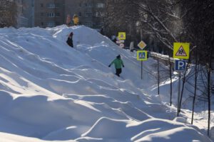 Ola de frío en Rusia