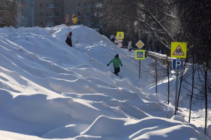 Ola de frío en Rusia