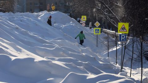Ola de frío en Rusia