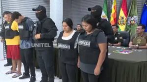 Banda de asaltantes desarticulada en Terminal Bimodal Santa Cruz