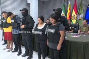 Banda de asaltantes desarticulada en Terminal Bimodal Santa Cruz