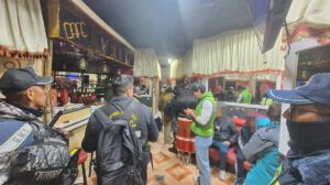 Operativo en La Paz sobre sustancias ilegales