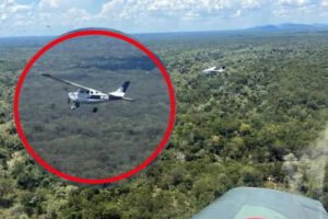 Interceptan avión boliviano en Paraguay