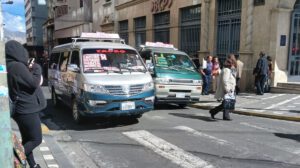 Control digital al trameaje en minibuses de La Paz
