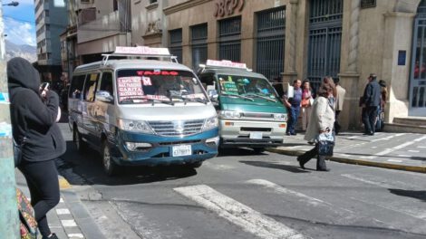 Control digital al trameaje en minibuses de La Paz