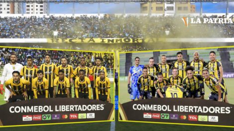 The Strongest vs Táchira en la Copa Libertadores
