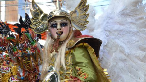 Carnaval de Oruro con cobertura de prensa