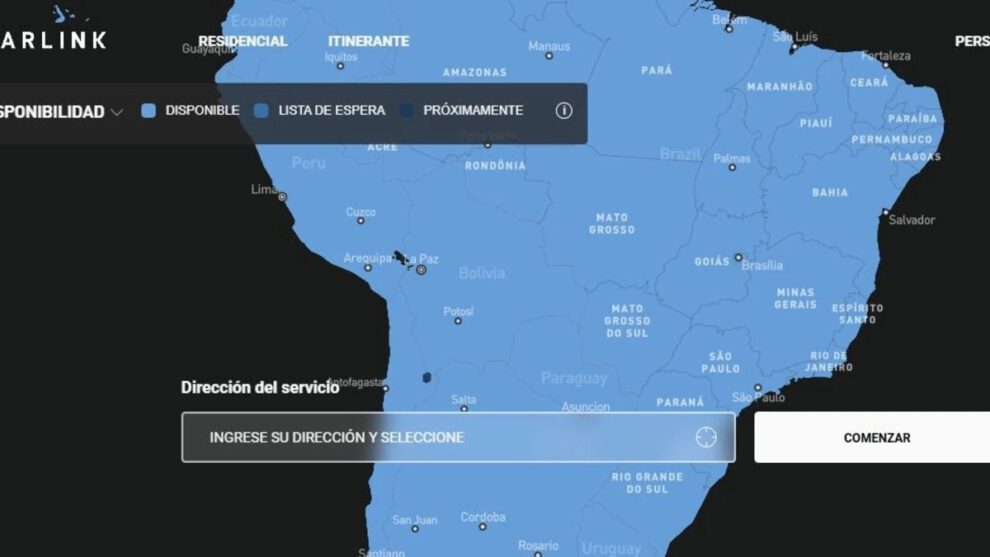 Starlink en Bolivia