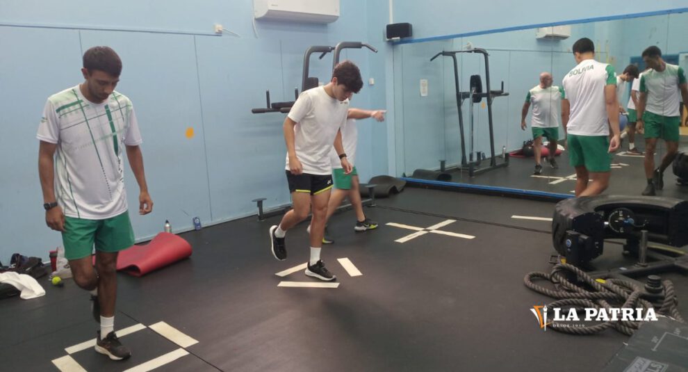 Selección boliviana de tenis se prepara para la Copa Davis