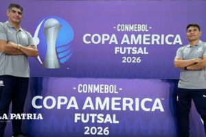 árbitros bolivianos en la Copa América de Futsal