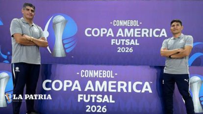 árbitros bolivianos en la Copa América de Futsal