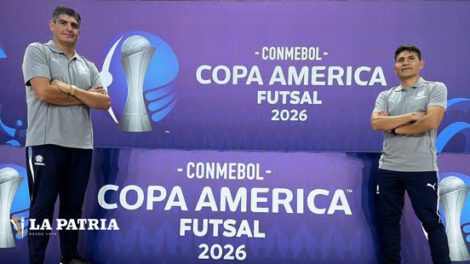 árbitros bolivianos en la Copa América de Futsal