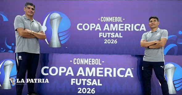 árbitros bolivianos en la Copa América de Futsal
