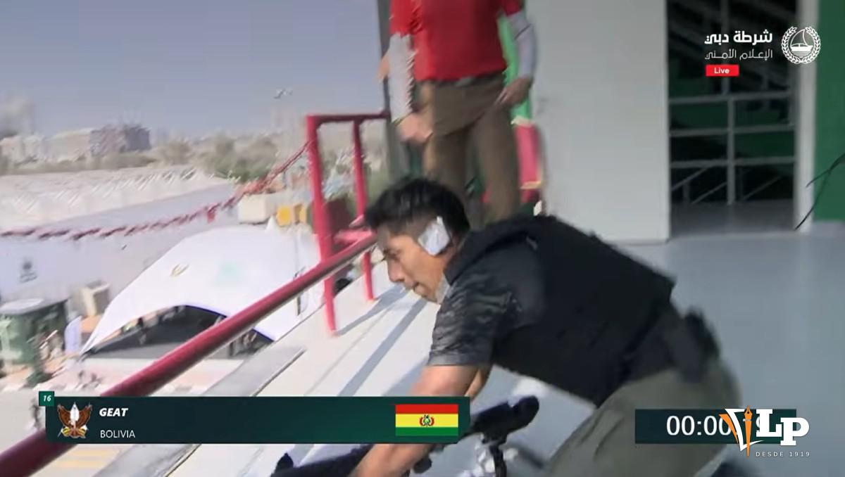 Efectivo de la Policía Boliviana en el SWAT Challenge 2026