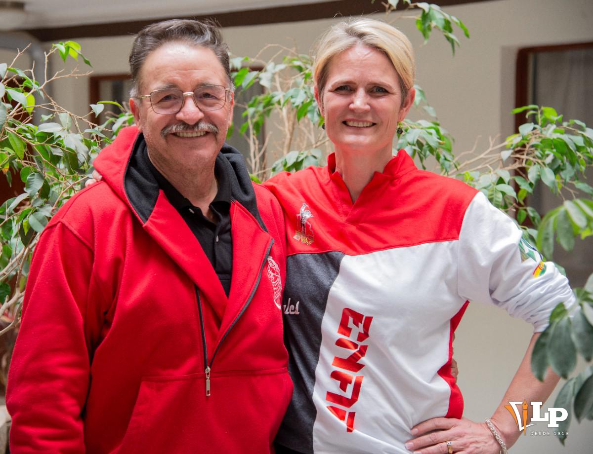 Embajadora de Suecia Johanna Teague y José Luis Etienne