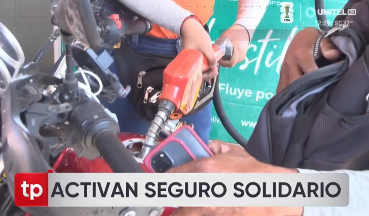 Activan seguro solidario YPFB carguío de combustible