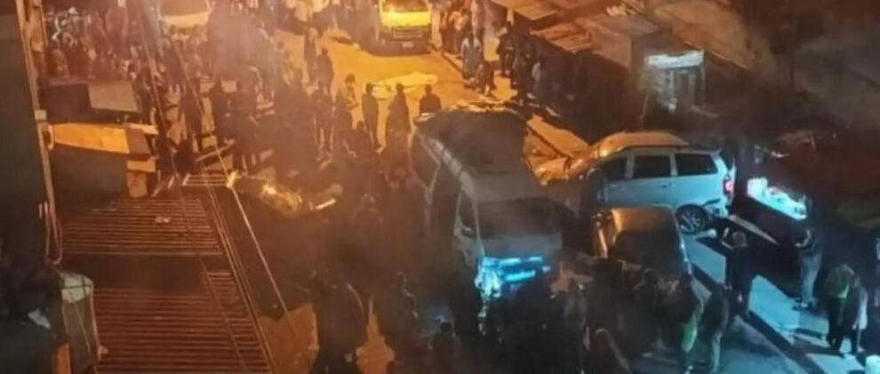 Investigan accidente vial, socorren a heridos