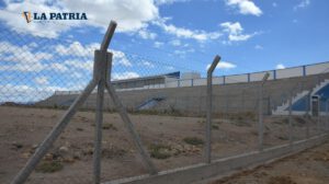 El estadio AFO en contrucción