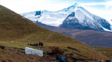 Nevados afectados por la minería ilegal