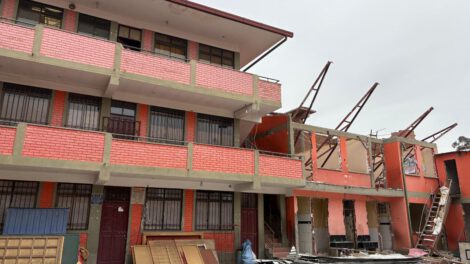 Edificio de la unidad educativa José Antonio de Sanjinés