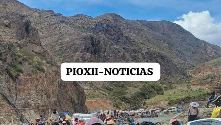 La mina está en el municipio de Chayanta