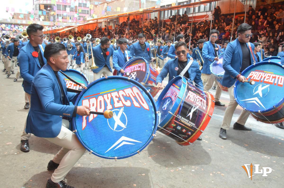 Banda de música en el Carnaval